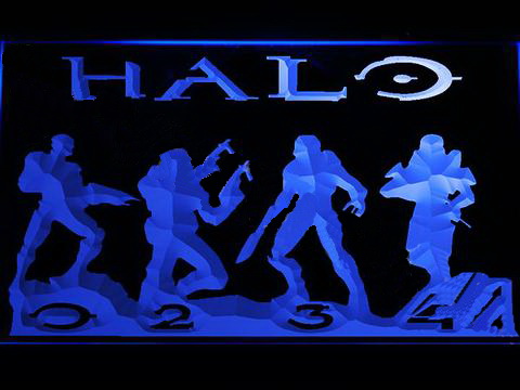 Halo 2 LED Neon Sign